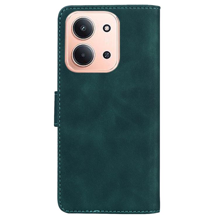 For Redmi 15C 5G / 4G EU 173mm / Poco C85 5G Skin Feel Pure Color Flip Leather Phone Case