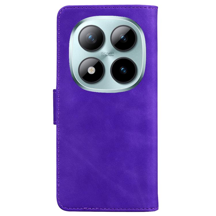 For Redmi Note 15 Pro 5G Global 163.6mm Skin Feel Pure Color Flip Leather Phone Case