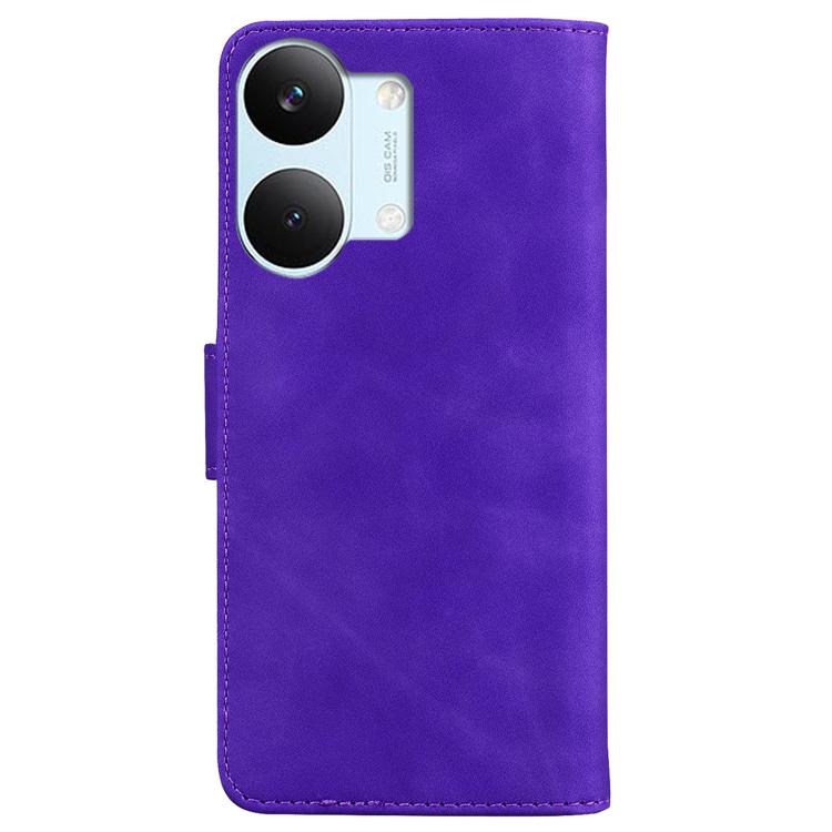 For Redmi Turbo 5 Max 5G / Poco X8 Pro Max 5G Skin Feel Pure Color Flip Leather Phone Case