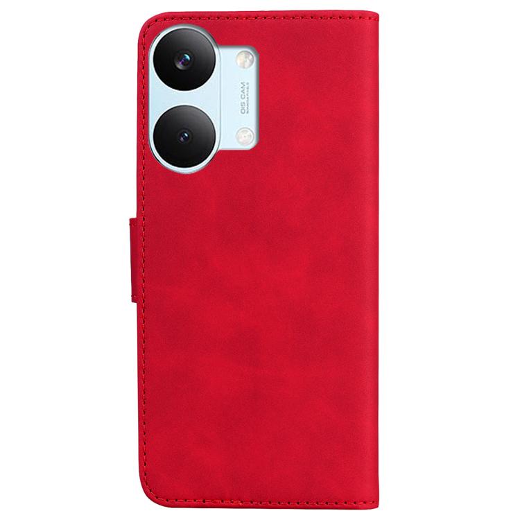 For Redmi Turbo 5 Max 5G / Poco X8 Pro Max 5G Skin Feel Pure Color Flip Leather Phone Case