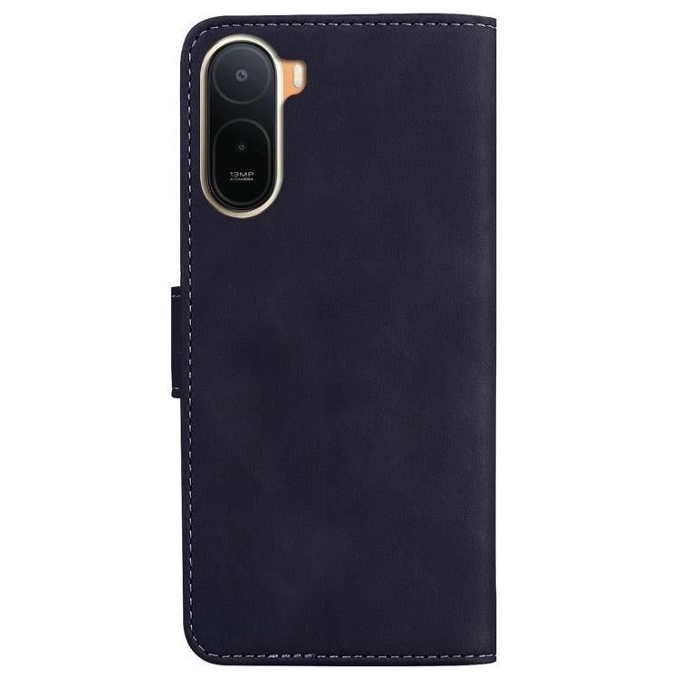 For Redmi A7 Pro 4G / 5G 171mm / Poco C85x 5G Skin Feel Pure Color Flip Leather Phone Case