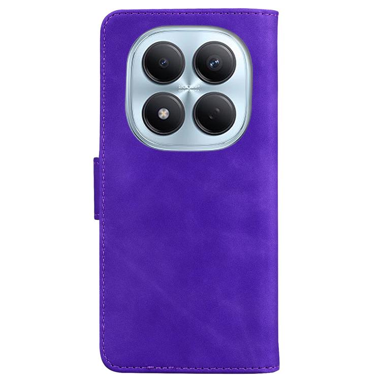 For Redmi Note 15 Pro 4G Global 163.2mm Skin Feel Pure Color Flip Leather Phone Case