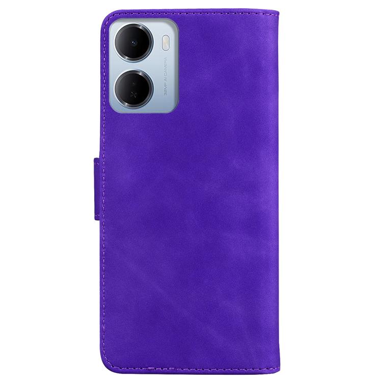 For Redmi 15a 5G Skin Feel Pure Color Flip Leather Phone Case