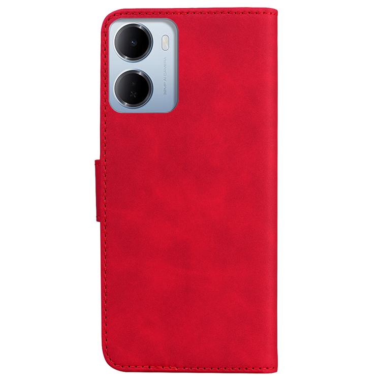 For Redmi 15a 5G Skin Feel Pure Color Flip Leather Phone Case