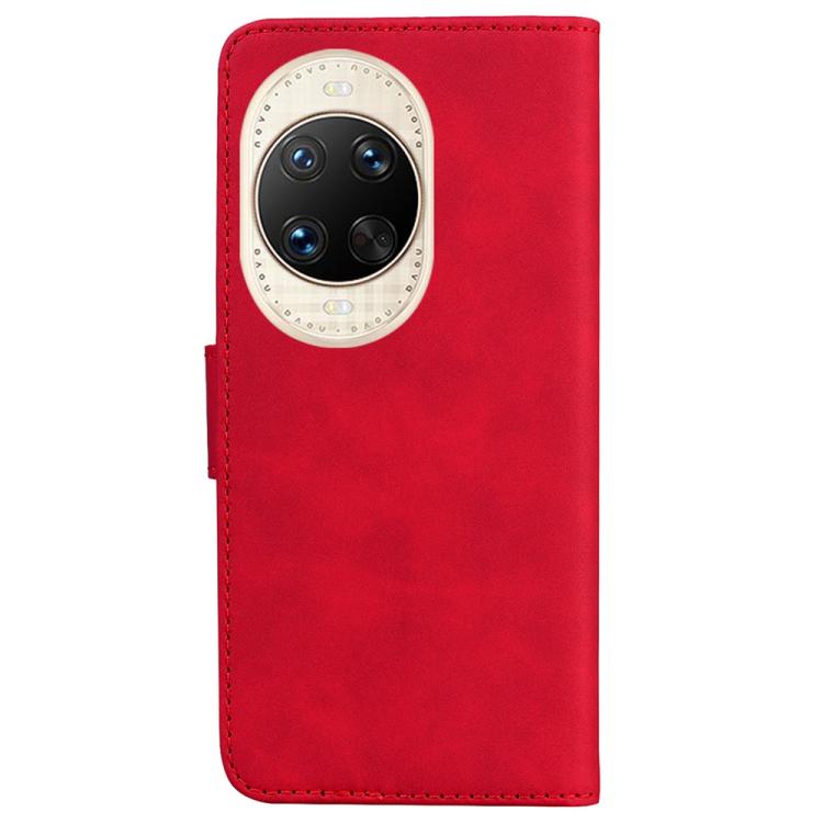 For Huawei nova 14 Ultra Skin Feel Pure Color Flip Leather Phone Case