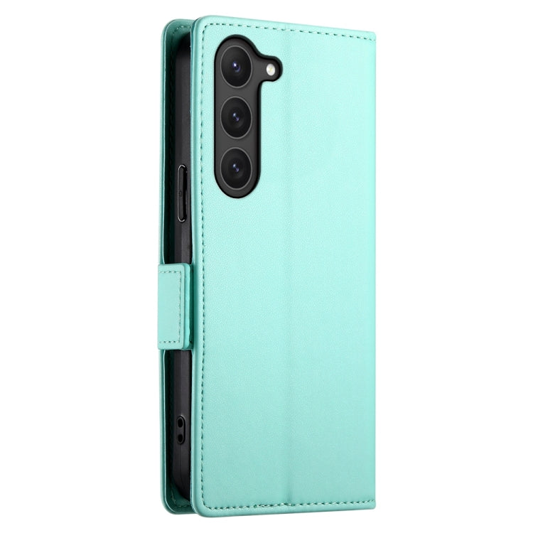 For Samsung Galaxy S23 5G Side Buckle Magnetic Frosted Leather Phone Case