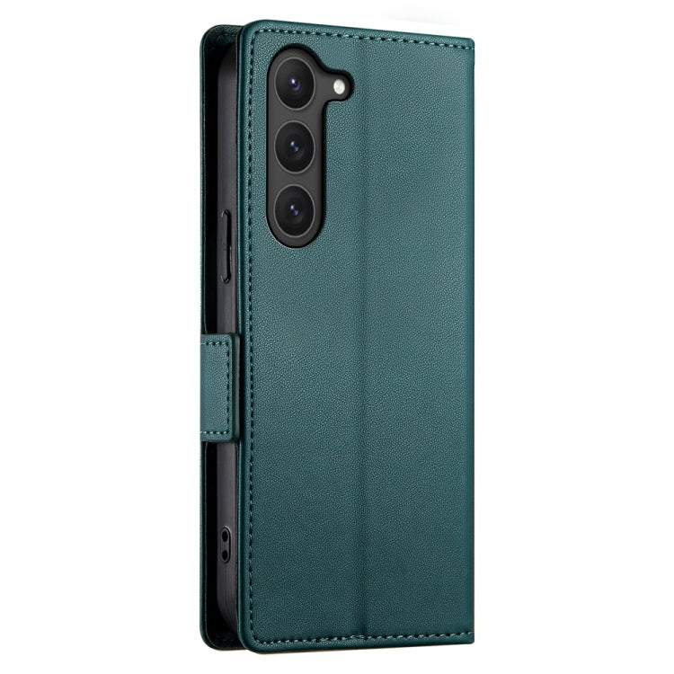 For Samsung Galaxy S23 5G Side Buckle Magnetic Frosted Leather Phone Case
