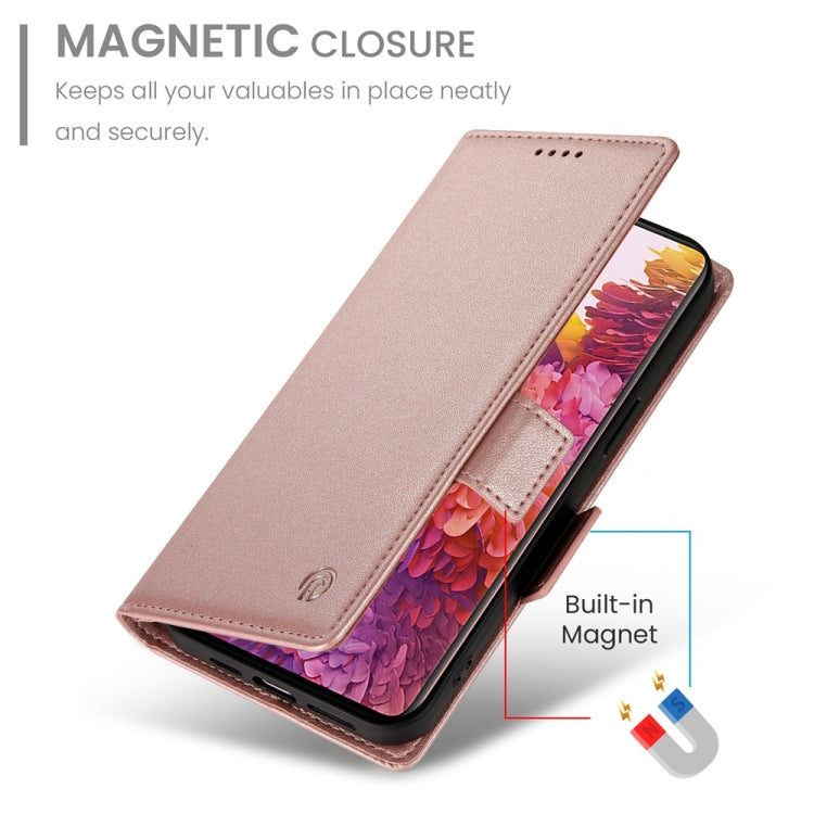For Samsung Galaxy S20 FE 5G Side Buckle Magnetic Frosted Leather Phone Case