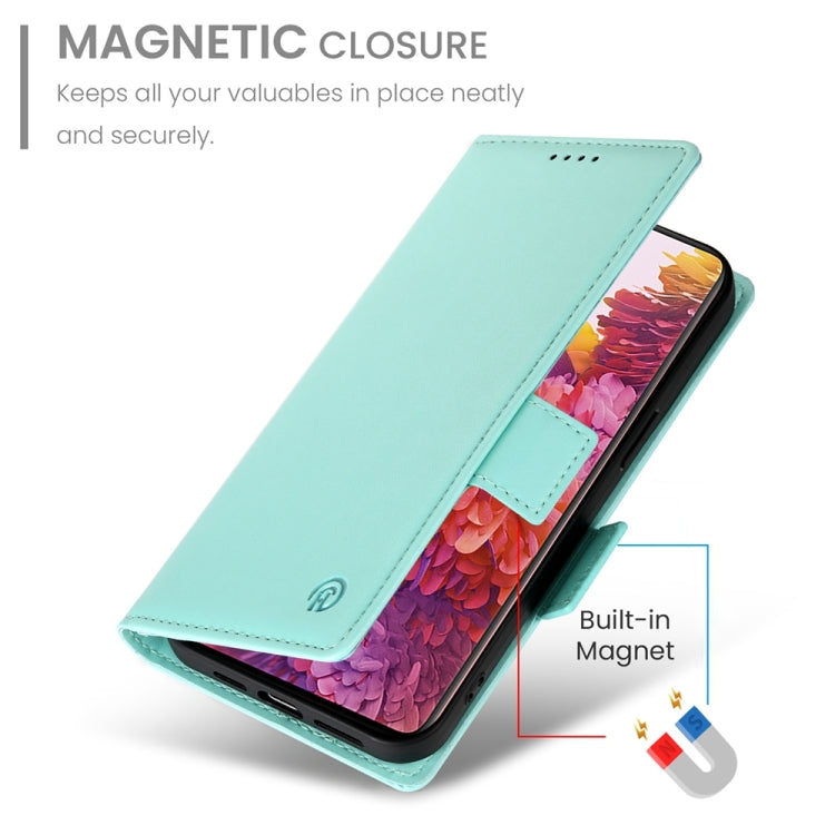 For Samsung Galaxy S20 FE 5G Side Buckle Magnetic Frosted Leather Phone Case