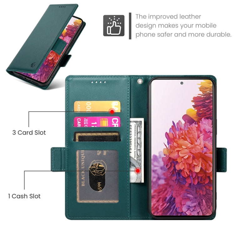 For Samsung Galaxy S20 FE 5G Side Buckle Magnetic Frosted Leather Phone Case