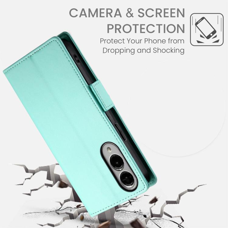 For Samsung Galaxy S25 Edge 5G Side Buckle Magnetic Frosted Leather Phone Case