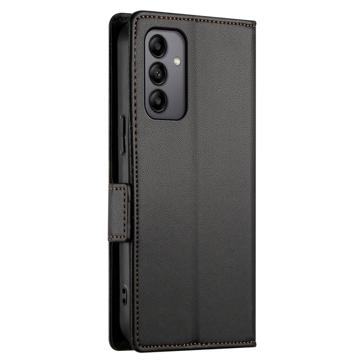 For Samsung Galaxy A05s Side Buckle Magnetic Frosted Leather Phone Case
