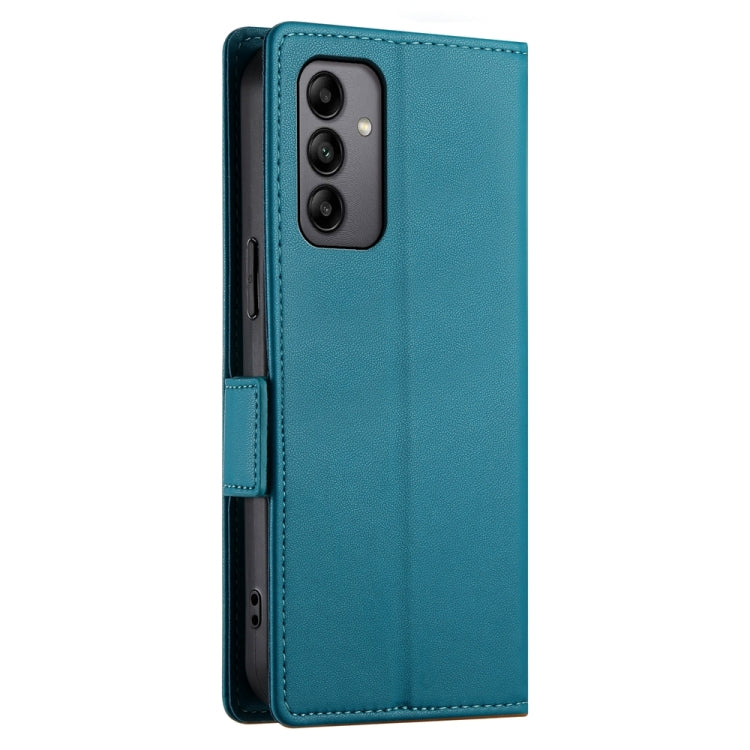 For Samsung Galaxy A05s Side Buckle Magnetic Frosted Leather Phone Case