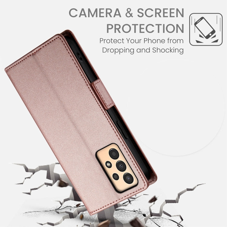 For Samsung Galaxy A13 4G / 5G / A04s Side Buckle Magnetic Frosted Leather Phone Case