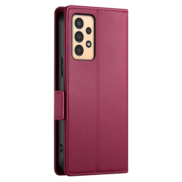 For Samsung Galaxy A13 4G / 5G / A04s Side Buckle Magnetic Frosted Leather Phone Case