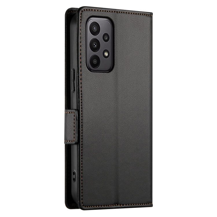 For Samsung Galaxy A23 4G / 5G Side Buckle Magnetic Frosted Leather Phone Case
