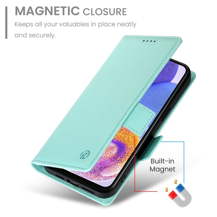 For Samsung Galaxy A23 4G / 5G Side Buckle Magnetic Frosted Leather Phone Case