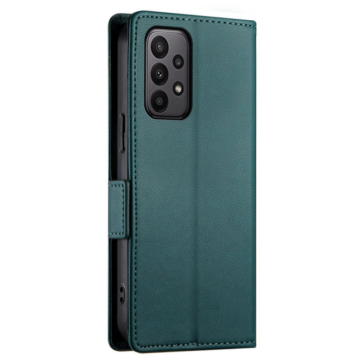 For Samsung Galaxy A23 4G / 5G Side Buckle Magnetic Frosted Leather Phone Case