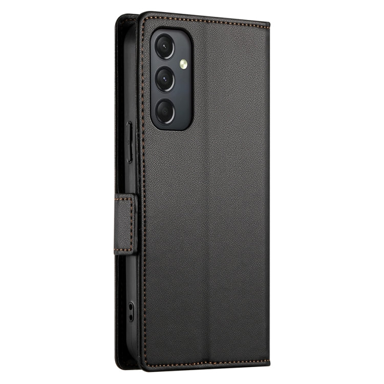 For Samsung Galaxy A24 4G Global Side Buckle Magnetic Frosted Leather Phone Case