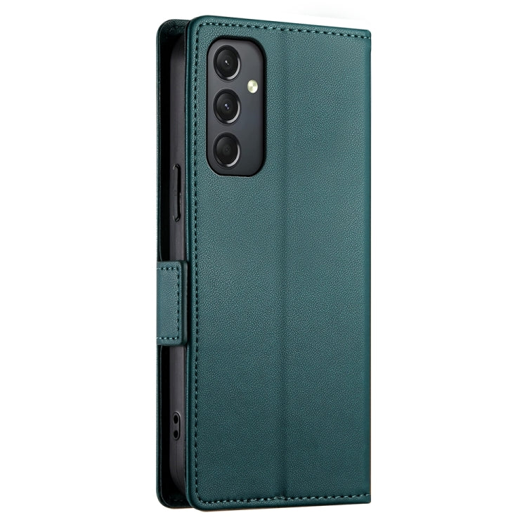For Samsung Galaxy A24 4G Global Side Buckle Magnetic Frosted Leather Phone Case