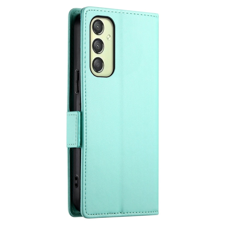 For Samsung Galaxy A25 5G Global Side Buckle Magnetic Frosted Leather Phone Case