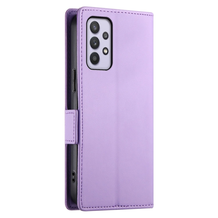 For Samsung Galaxy A32 5G / M32 5G Side Buckle Magnetic Frosted Leather Phone Case
