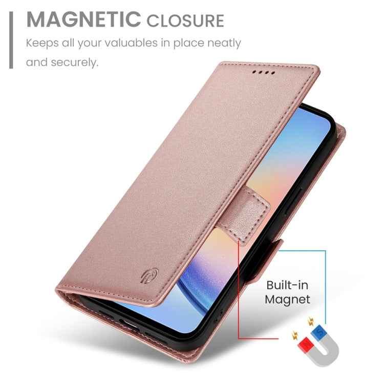 For Samsung Galaxy A34 5G Side Buckle Magnetic Frosted Leather Phone Case