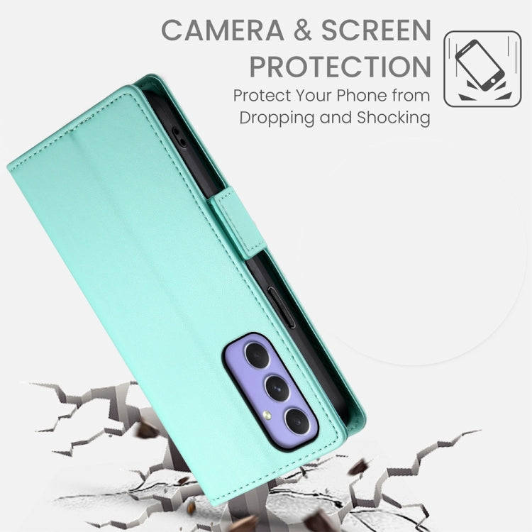 For Samsung Galaxy A55 5G Side Buckle Magnetic Frosted Leather Phone Case