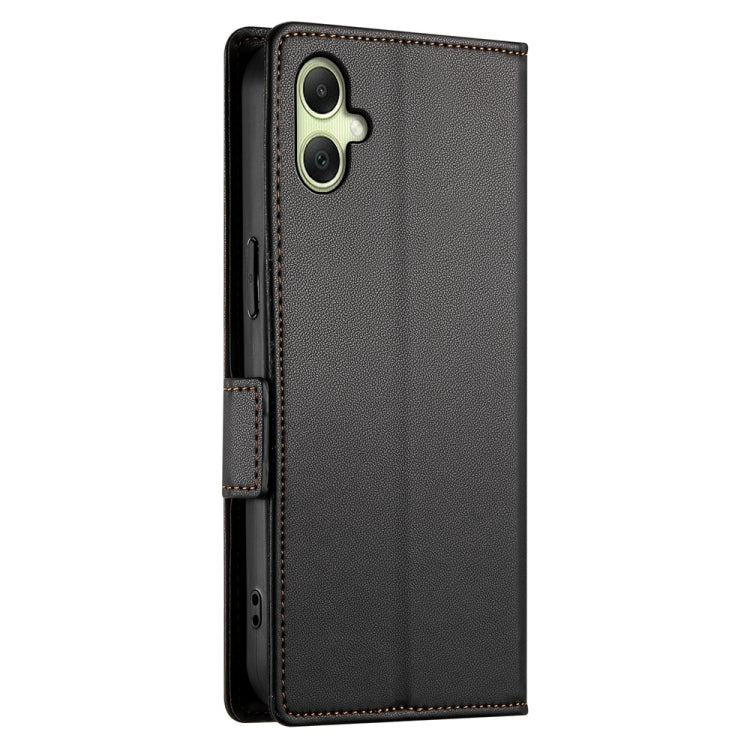 For Samsung Galaxy A06 4G / 5G / A07 4G Side Buckle Magnetic Frosted Leather Phone Case