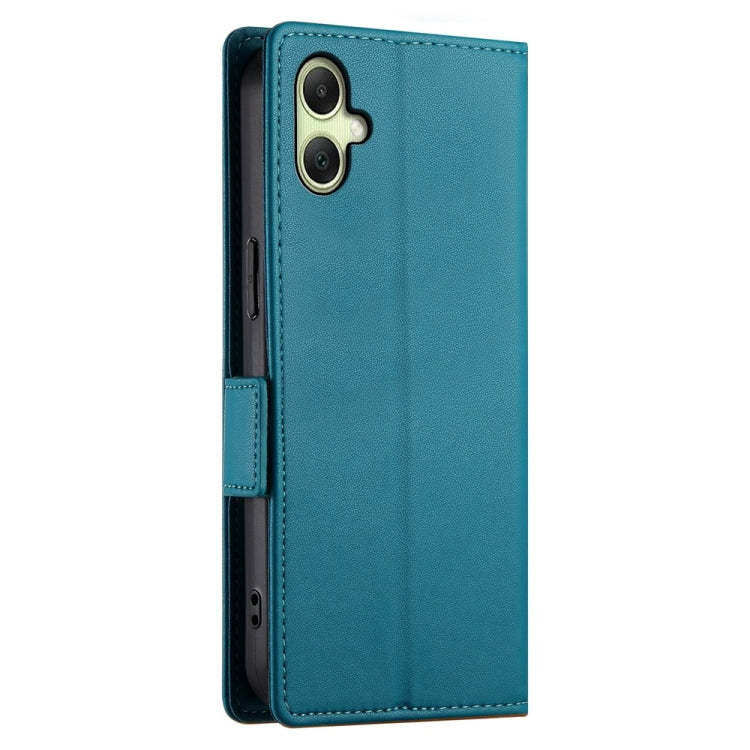 For Samsung Galaxy A06 4G / 5G / A07 4G Side Buckle Magnetic Frosted Leather Phone Case