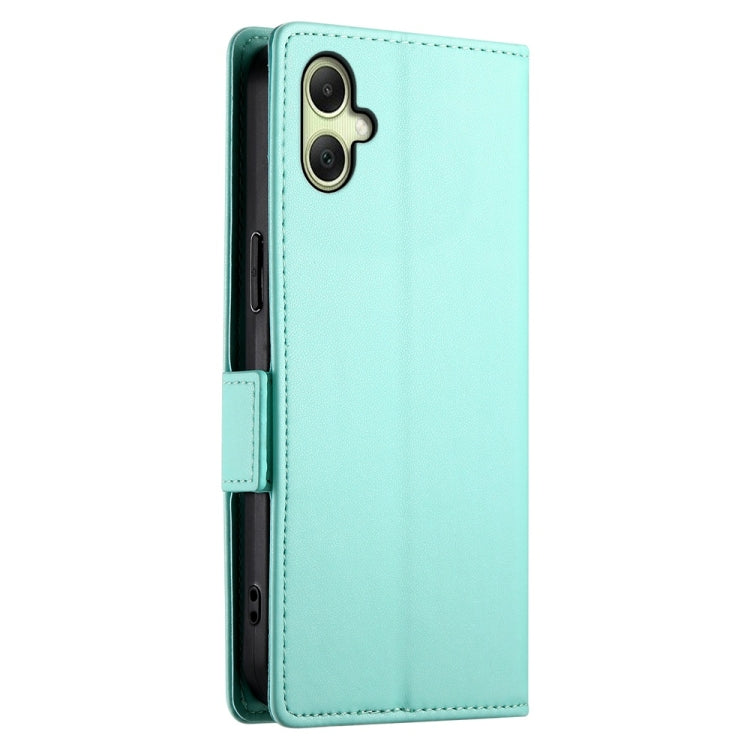 For Samsung Galaxy A06 4G / 5G / A07 4G Side Buckle Magnetic Frosted Leather Phone Case