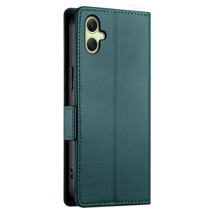 For Samsung Galaxy A06 4G / 5G / A07 4G Side Buckle Magnetic Frosted Leather Phone Case