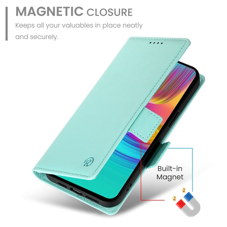 For Samsung Galaxy A16 5G Side Buckle Magnetic Frosted Leather Phone Case