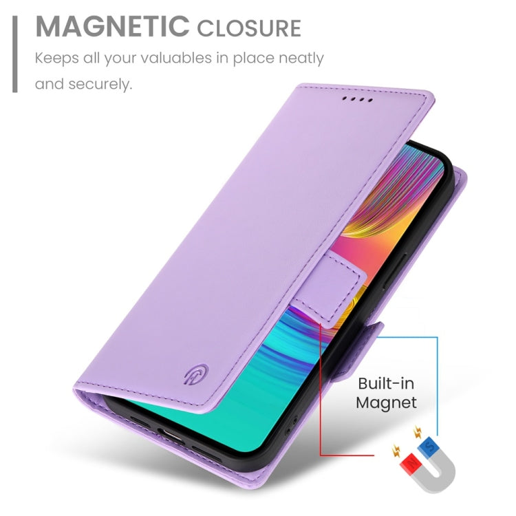 For Samsung Galaxy A16 5G Side Buckle Magnetic Frosted Leather Phone Case
