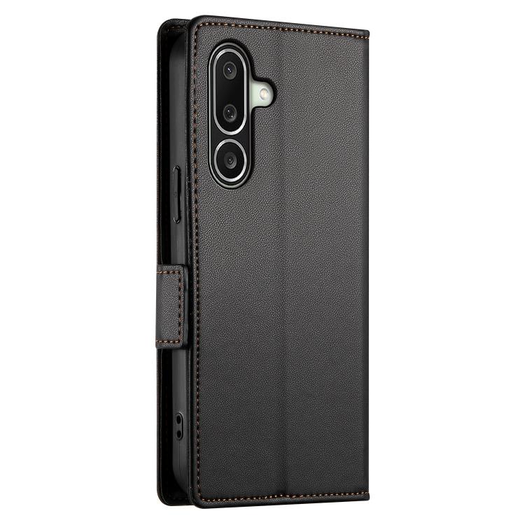 For Galaxy A27 5G Side Buckle Magnetic Frosted Leather Phone Case