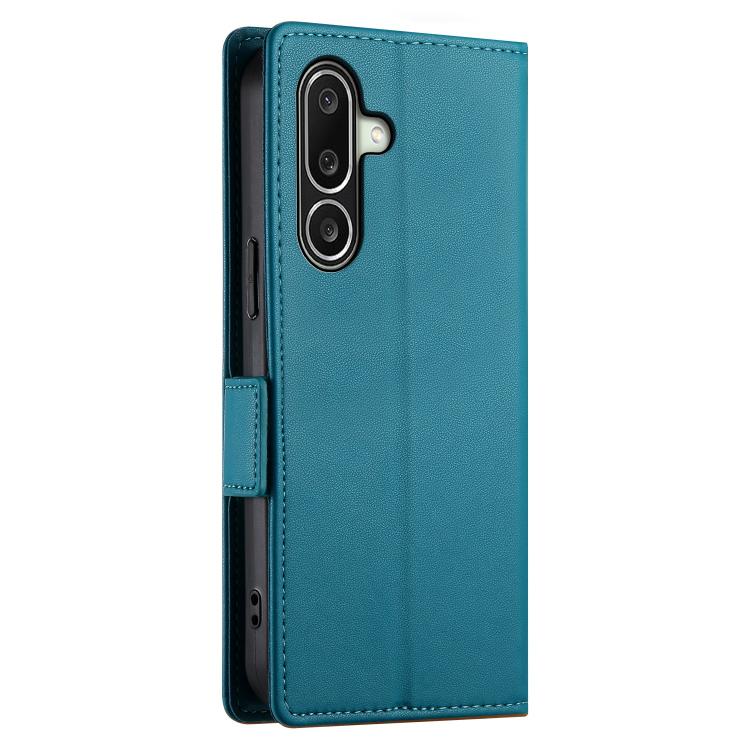 For Galaxy A27 5G Side Buckle Magnetic Frosted Leather Phone Case