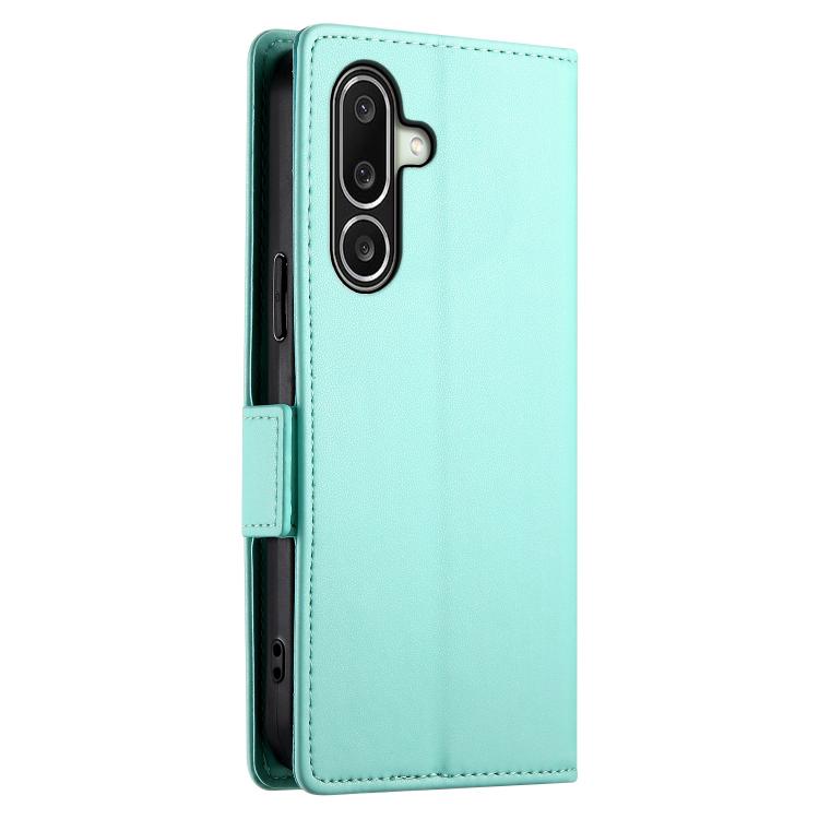 For Galaxy A27 5G Side Buckle Magnetic Frosted Leather Phone Case