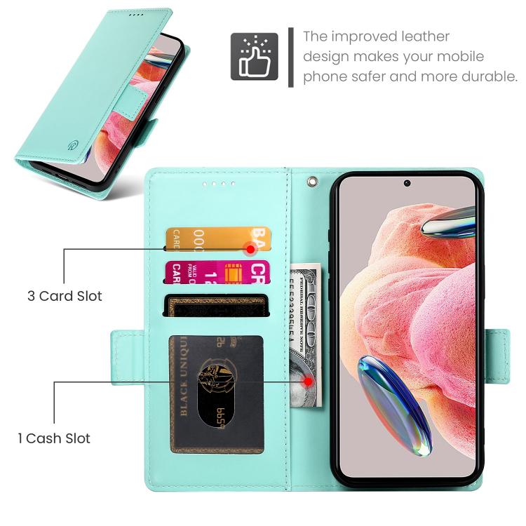 For Galaxy A27 5G Side Buckle Magnetic Frosted Leather Phone Case
