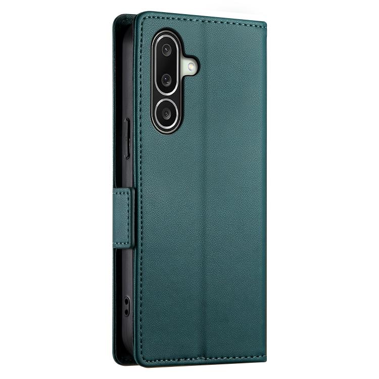 For Galaxy A27 5G Side Buckle Magnetic Frosted Leather Phone Case