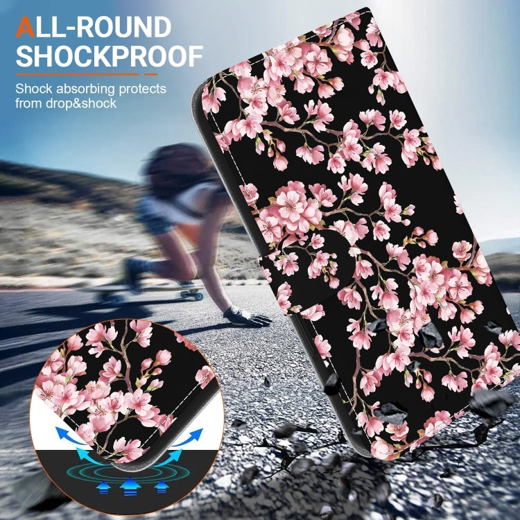 For Xiaomi Redmi 13 4G Crystal Texture Colored Drawing Leather Phone Case