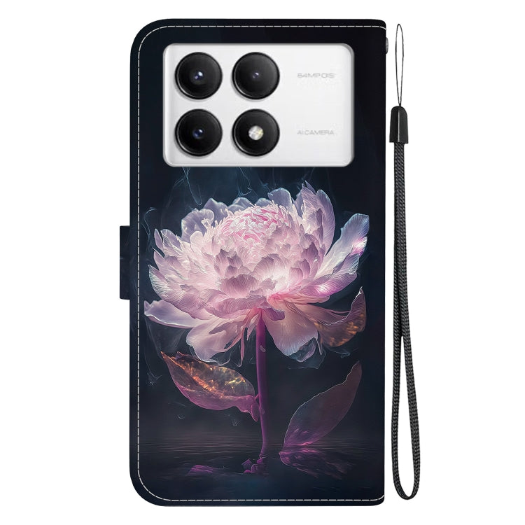 For Xiaomi Redmi K70 Pro / K70 Crystal Texture Colored Drawing Leather Phone Case