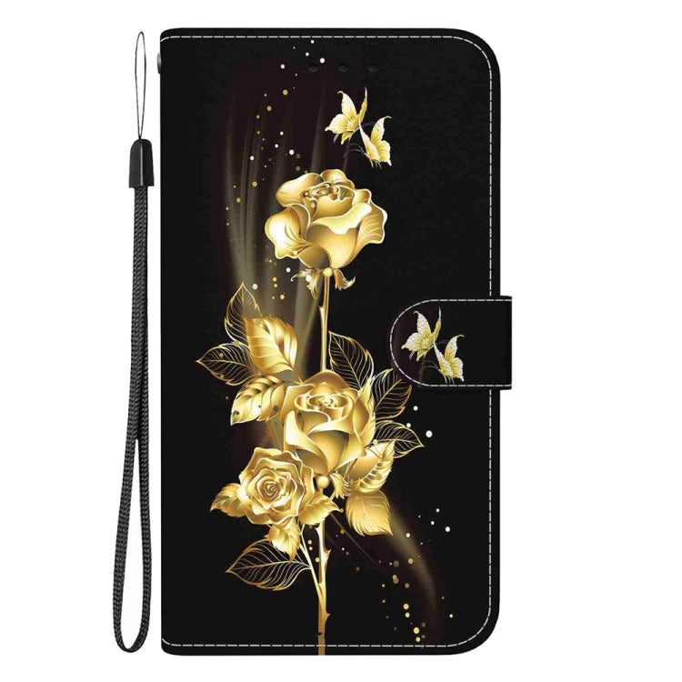 For Redmi Note 14 5G Crystal Texture Colored Drawing Leather Phone Case