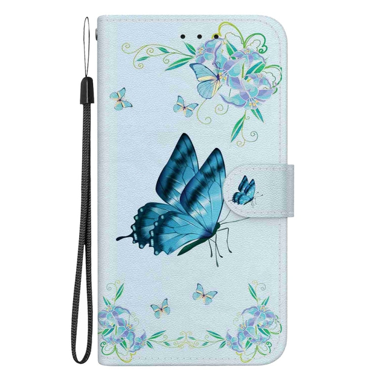 For Redmi Note 14 5G Crystal Texture Colored Drawing Leather Phone Case