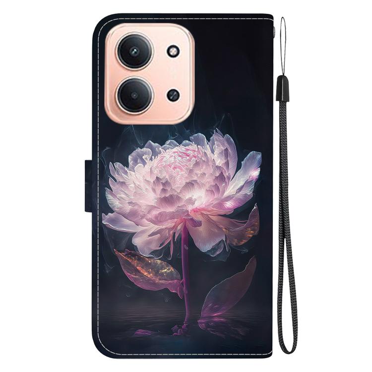 For Redmi 15C 5G / 4G EU 173mm / Poco C85 5G Crystal Texture Colored Drawing Leather Phone Case