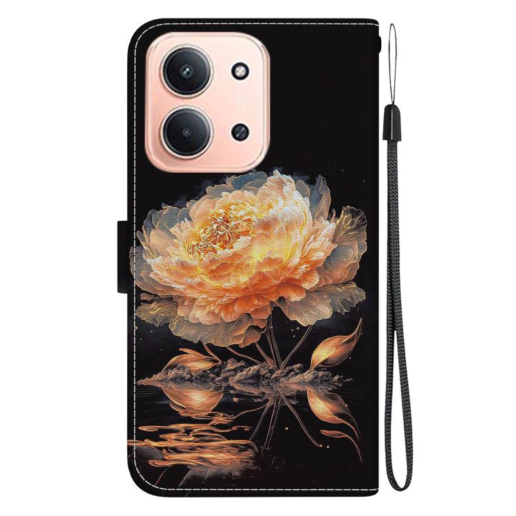 For Redmi 15C 5G / 4G EU 173mm / Poco C85 5G Crystal Texture Colored Drawing Leather Phone Case