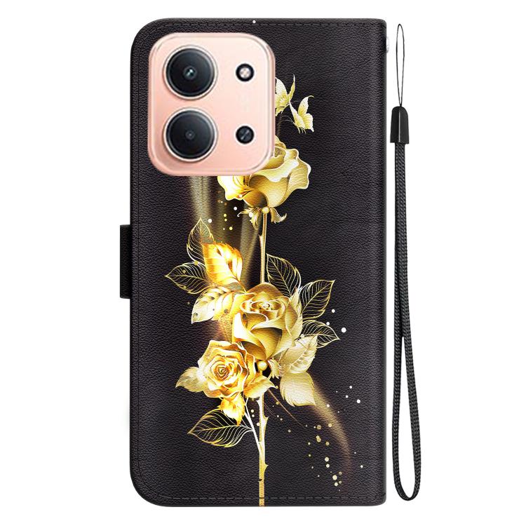 For Redmi 15C 5G / 4G EU 173mm / Poco C85 5G Crystal Texture Colored Drawing Leather Phone Case