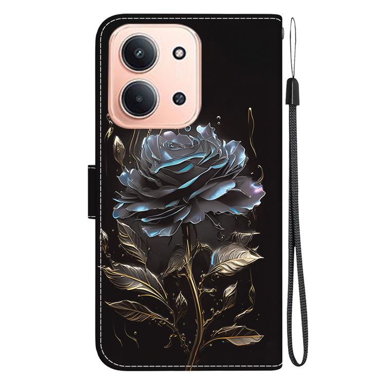 For Redmi 15C 5G / 4G EU 173mm / Poco C85 5G Crystal Texture Colored Drawing Leather Phone Case