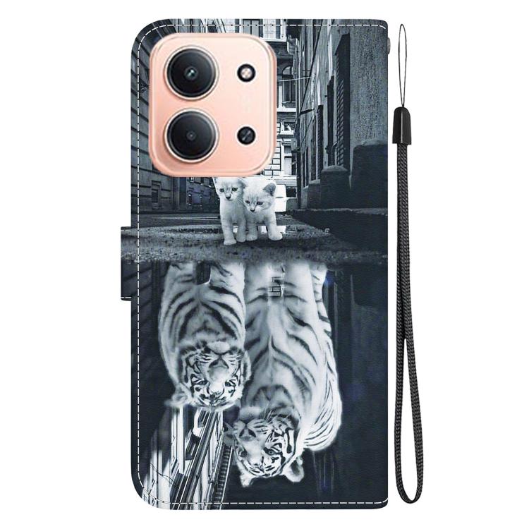 For Redmi 15C 5G / 4G EU 173mm / Poco C85 5G Crystal Texture Colored Drawing Leather Phone Case