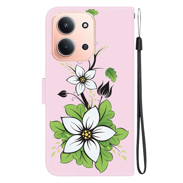 For Redmi 15C 5G / 4G EU 173mm / Poco C85 5G Crystal Texture Colored Drawing Leather Phone Case