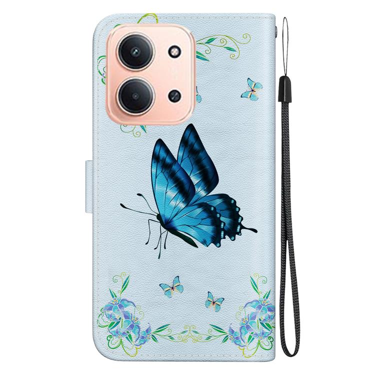 For Redmi 15C 5G / 4G EU 173mm / Poco C85 5G Crystal Texture Colored Drawing Leather Phone Case